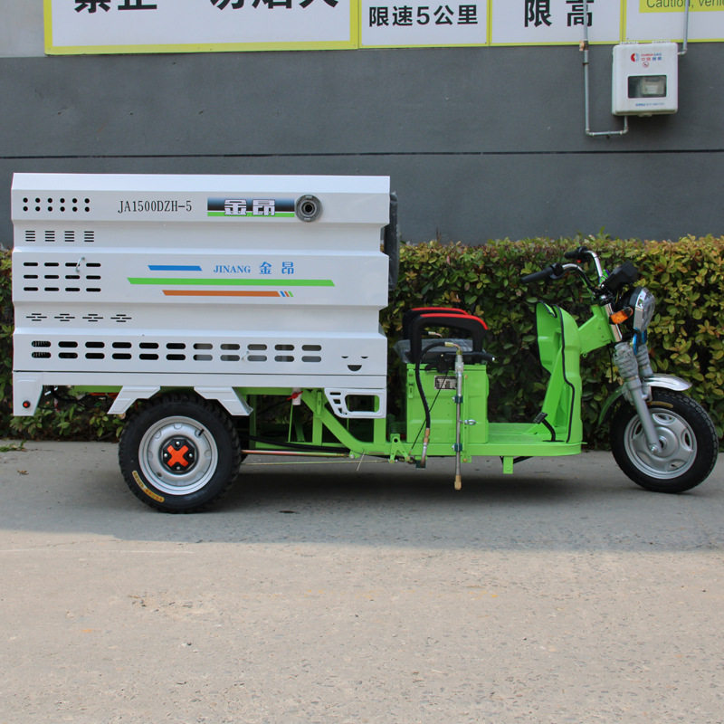 电动高压冲洗车地面墙面广告
