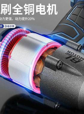 东/成子18ZYA无刷通用款电动扳手东充电大扭V力冲击扳手汽修架工