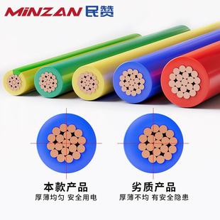 281民國標電線BR25贊3550芯70平方多股軟線家裝 工程阻燃銅V電線
