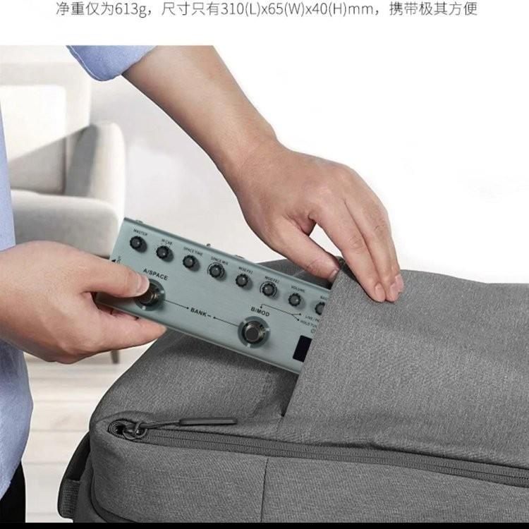 坦克效果器-B/-G单块综合效果器内录声卡强蓄电户外便携款