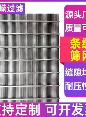 约翰网逊滤跳汰机筛啤酒过滤槽筛板不筛RRF-2109锈钢网条缝楔形筛
