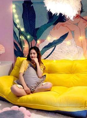 懒人沙发榻式米人窝日阳台坐沙地式可躺可睡小户榻型沙发床落1234