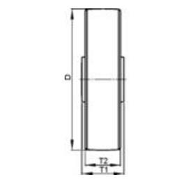 AS密NYD精0 脚轮座尺寸1805x0mm 低重心脚轮 ASF