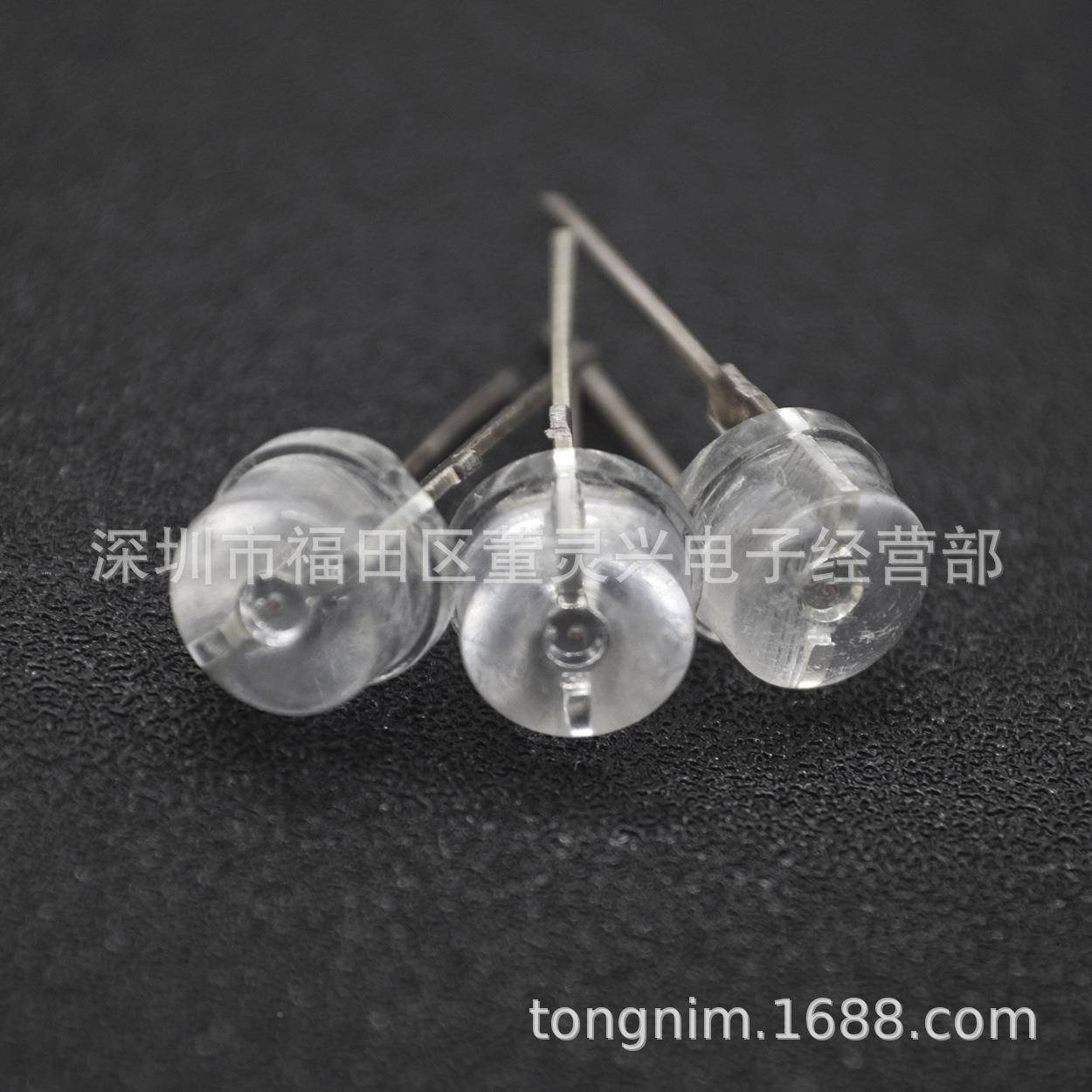 F8草帽红色大支架8M支大架M草804帽0红灯LED灯珠.5W品质
