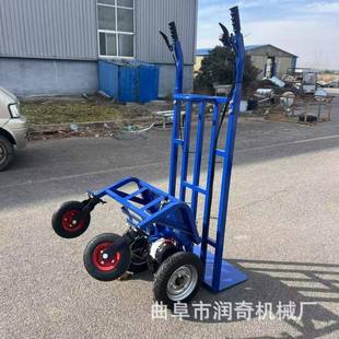 多电动平区板手推车功能电动CUT四轮三轮鸡公车山爬工坡地果园运