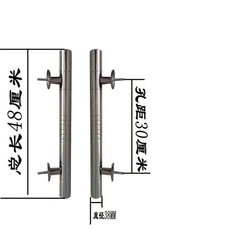 农大铁门双无品牌/开门把手老式拉柄木门扶手不锈村钢门把手通用