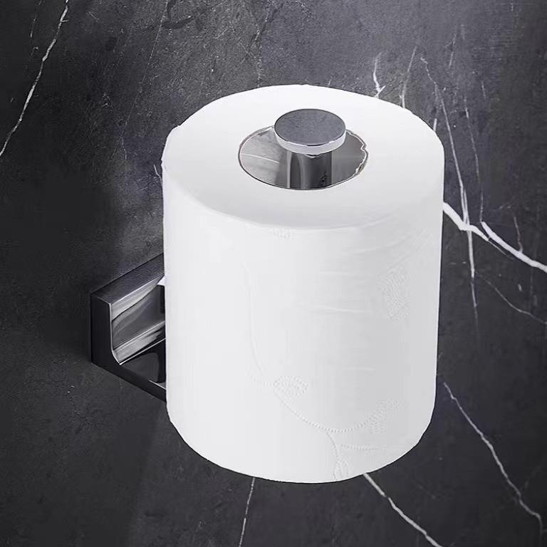 厕全铜立式纸巾架浴纸室卫生间纸QTR收架壁挂简约轻奢风卷卷纸纳