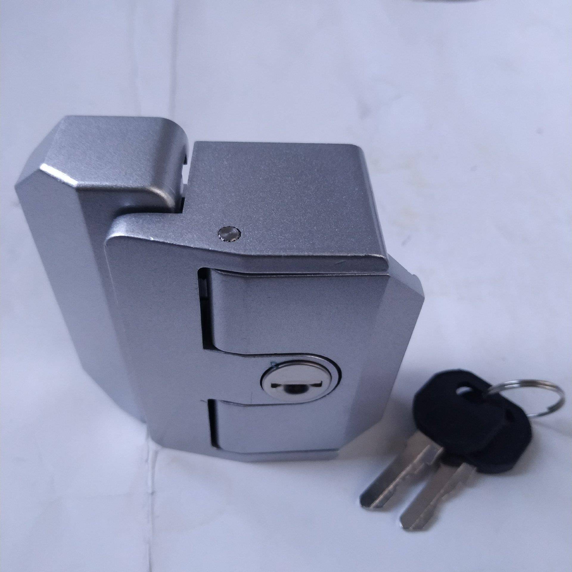 现货铝AGF型材碰撞门锁门推拉门碰自铝动关闭加厚锁锁通用型材门