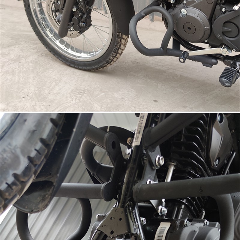 适用于新大洲本田CRF190L保险杠175-12防摔杠上包围保小双非护杠