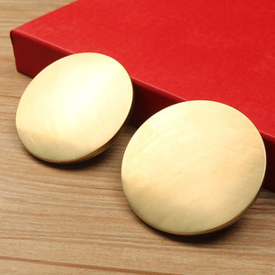 结婚铜镜新娘压腰护身怀镜婚礼喜庆用品十二生肖纯铜压腰小圆镜子