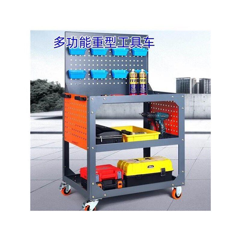 维修收纳物料周转车多用途工程A加厚五金工具箱加工车间三层工具