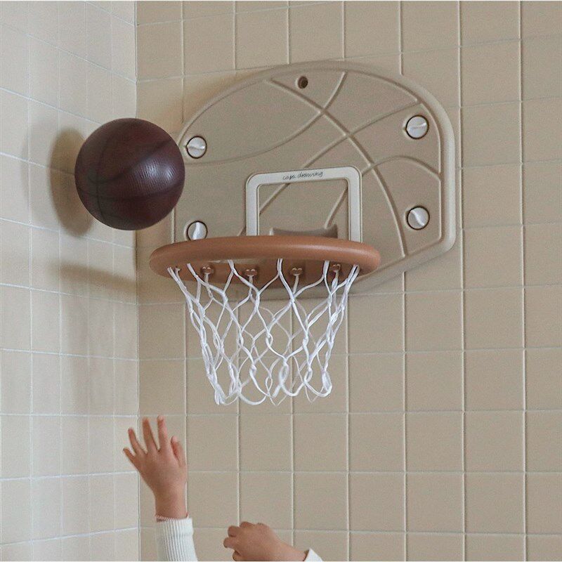 INS风儿童篮球框室内挂式篮球架男孩家用投篮宝宝婴儿球类玩具