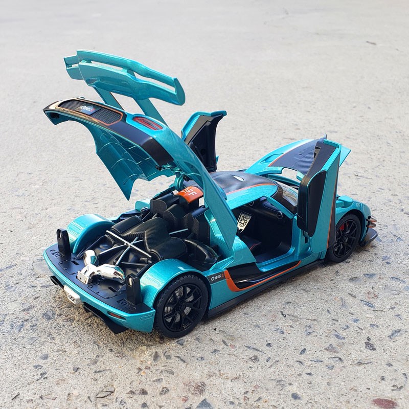 1:24柯尼塞格ONE合金超级跑车汽车模型儿童玩具车男孩礼物车摆件