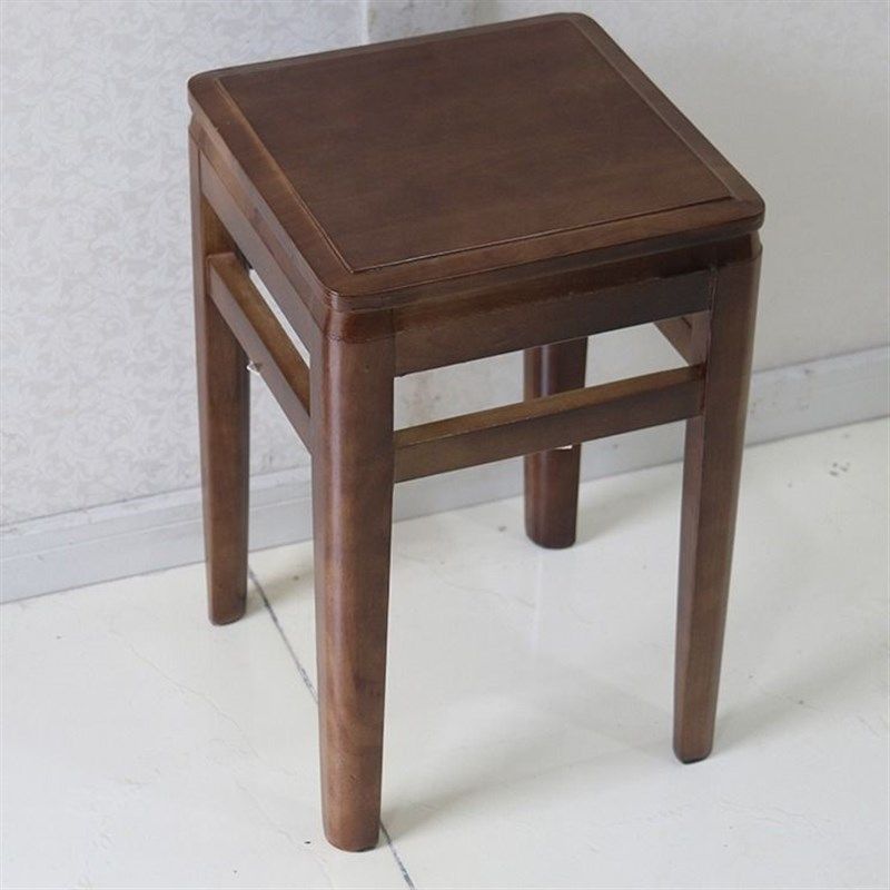 新包邮实木方凳学生凳餐桌凳家用实木凳板凳大方凳长方凳餐厅收纳