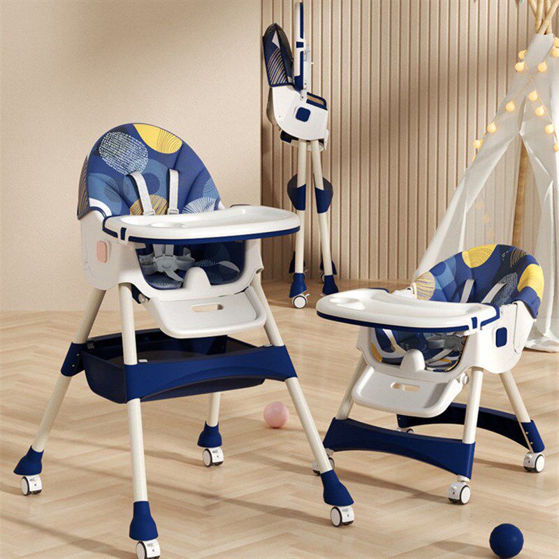 宝宝餐椅多功能婴儿吃饭餐桌学坐椅可折叠婴儿靠背饭桌家用餐椅
