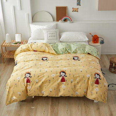 纯棉被套单件150x180x200x230学生宿舍100%全棉双人被罩220x240cm