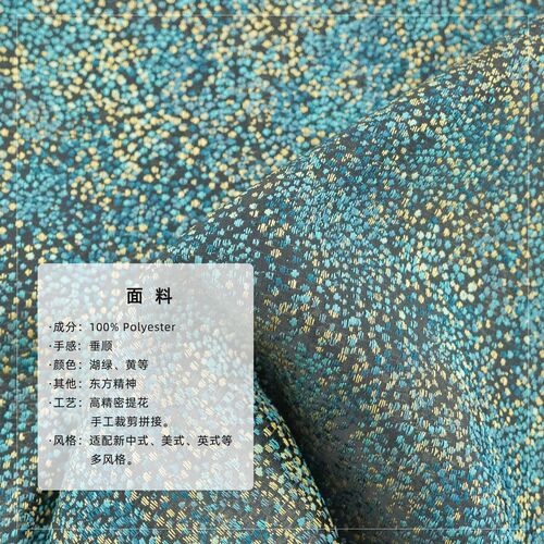 上新咏春高级新中式湖绿色黄色抽象艺术靠垫样板间别墅腰枕