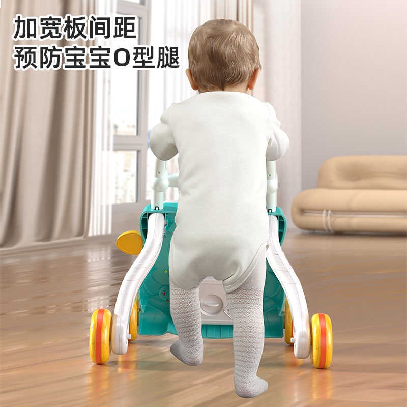 婴儿童学步车多功能手推车防o型腿防侧翻1岁宝宝学走路助步车玩具