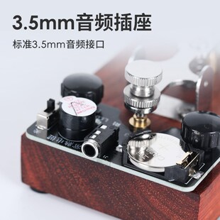 常熟电键 K-8型训练电键 声光练习 电台发报 拍发器 CW手动电键