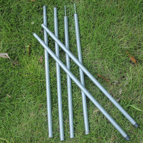 飞拓天幕帐篷门庭杆户外天幕支架 铁杆套杆6节送2风绳2地丁