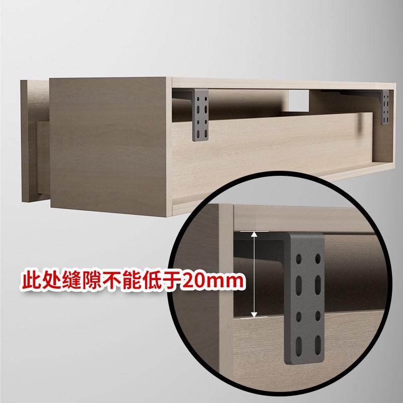 三角支撑架墙壁固定吊柜拖架承重墙上支架隔板层板托书桌悬浮托架
