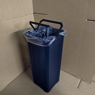 内胆桶防疫桶塑料商用垃圾桶收纳无盖内垃圾长方形黑色户外垃圾箱