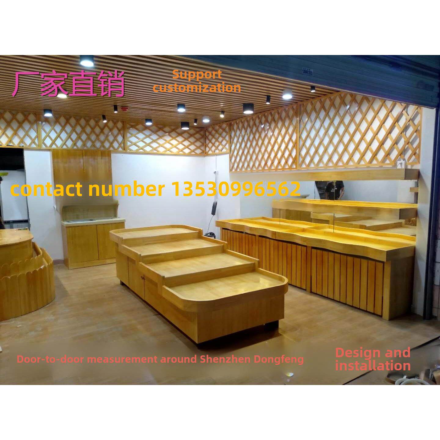 定制百果园水果架定制水果店货架波岛新鲜水果和蔬菜弯曲水果架