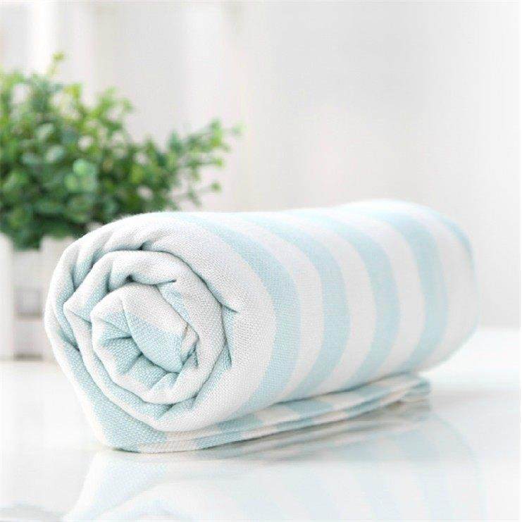 春夏婴儿宝宝毯竹纤维冰丝毯条纹毯儿童盖毯抱被夏凉被儿童空调毯,婴童用品,婴童毛毯/盖毯,淘宝优惠券,粉丝福利购,淘宝优惠卷