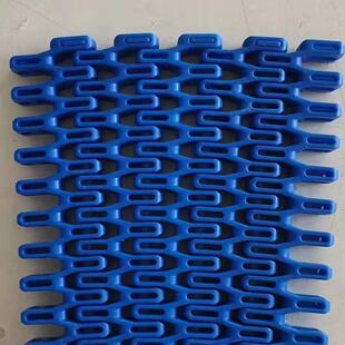 7100塑料拐弯输送带网链网带POM pp塑料链板传送带输送机转弯网