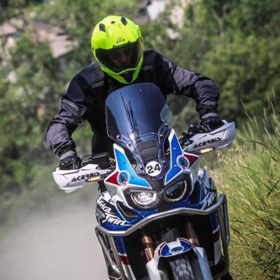 越野摩托车机街车改装配件华洋波速尔塑料护弓挡风防摔护手罩通用