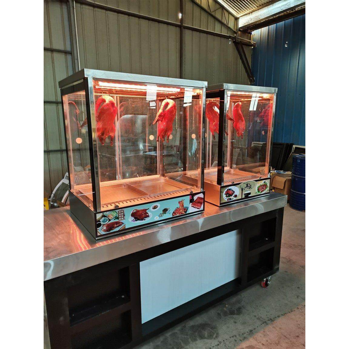 商用烤鸡台式烤鸭烧腊保温箱脆皮五花肉展示柜热风循环玻璃保温柜,厨房电器,展示柜,淘宝优惠券,粉丝福利购,淘宝优惠卷