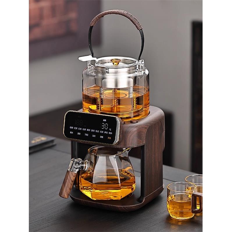 升级纯钛煮茶壶养生壶萃茶蒸汽煮茶器全自动真空喷淋蒸煮上水一体