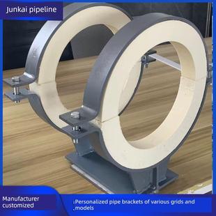 滑动聚氨酯管道管托支吊架管道固定支座导向固定管夹蛭石隔热管托