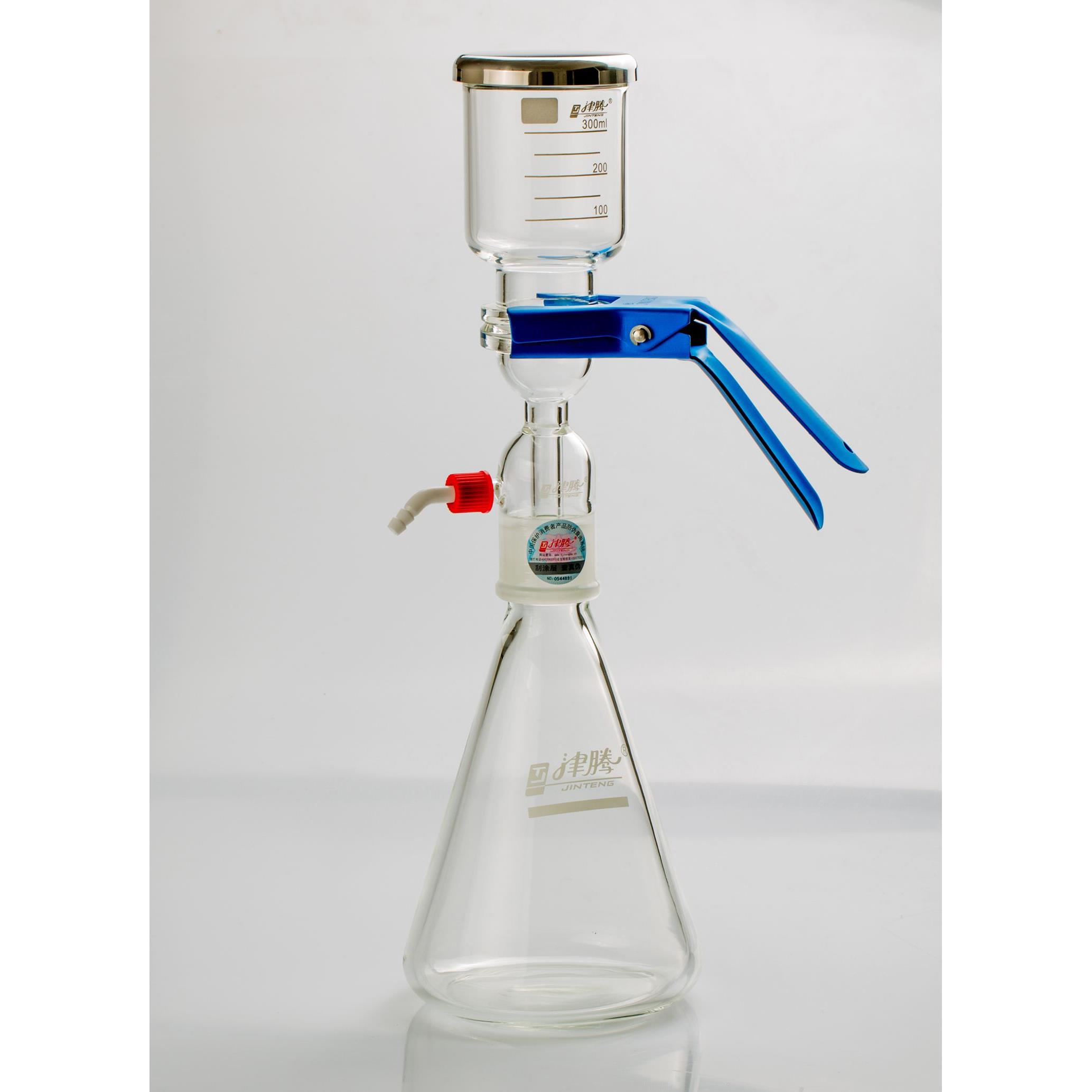 津腾溶剂过滤器1000/ 2000ml 砂芯过滤装置 抽滤瓶 微孔滤膜抽滤