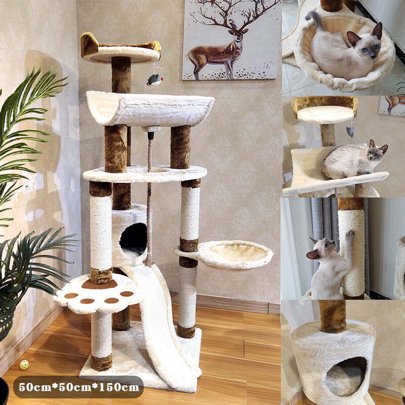 猫爬架太空舱猫窝剑麻猫树猫抓柱猫抓板大型凉席猫架跳台猫咪用品,宠物/宠物食品及用品,猫爬架,淘宝优惠券,粉丝福利购,淘宝优惠卷