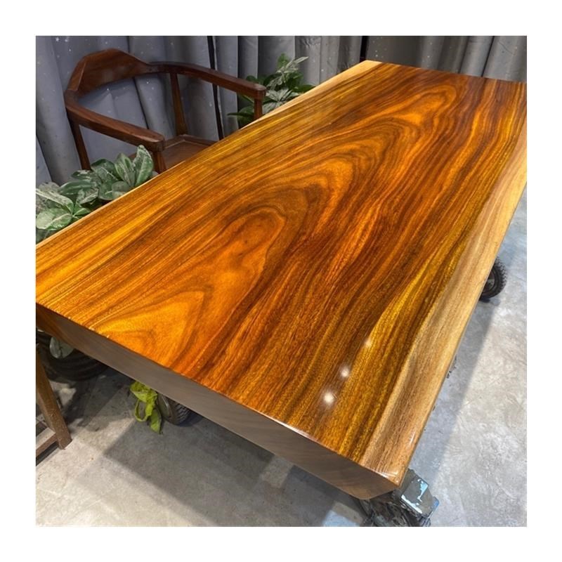 名贵奥坎实木大板自然边180*79*8书桌办公桌电脑桌餐桌茶桌整板