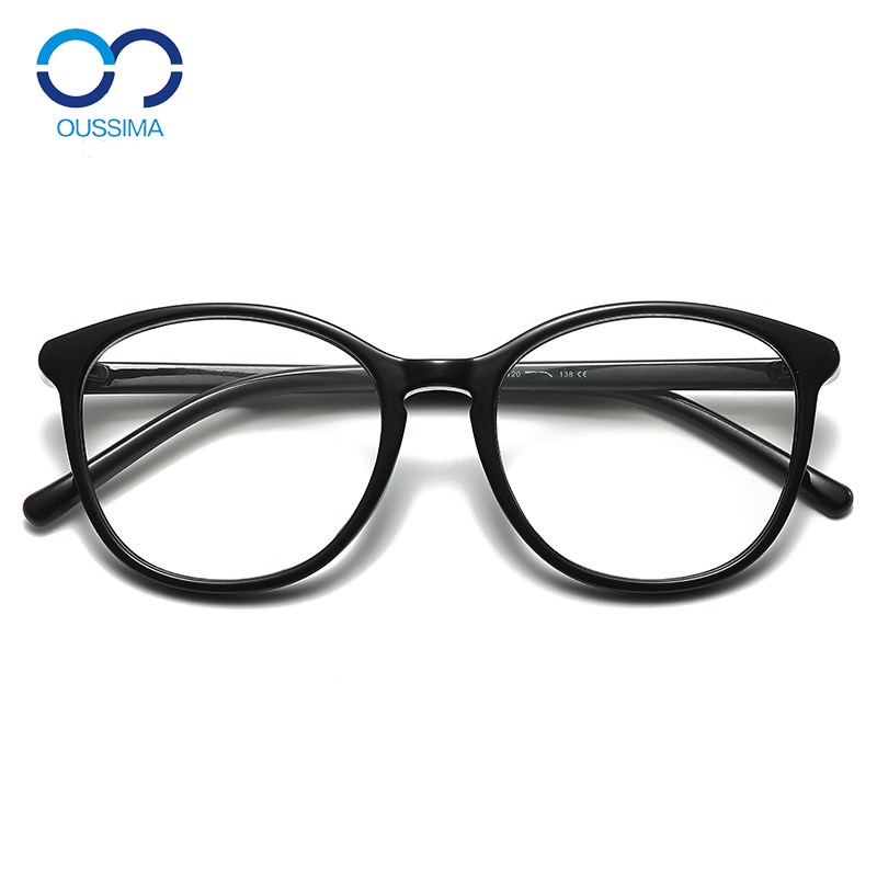 3282超轻黑框近视眼镜女显脸小防蓝光素颜神器平光镜香可配度数