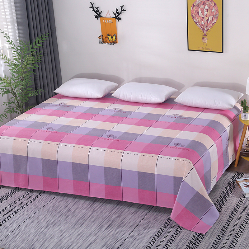 农村土炕炕单加厚防滑大床单双人榻榻米3米4米纯棉老粗布秋冬新品