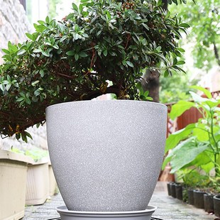 移动花盆托盘带滚轮铁质万u向滑轮加厚花盘花盆底座抽屉接水盘新