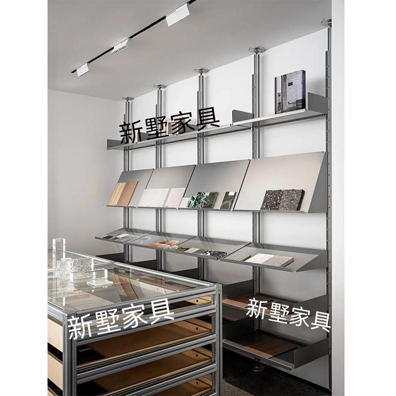 工业风顶天立地隔断置物架极简不锈钢展示架开放式型材金属书架,商业/办公家具,置物架/陈列架/储物架/展示架,淘宝优惠券,粉丝福利购,淘宝优惠卷