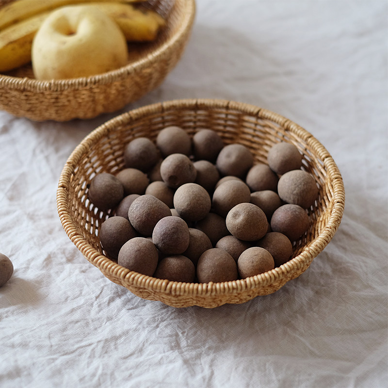 朴简杂货 日式编织收纳篮 鸡蛋篮果蔬篮子桌面收纳筐子,餐饮具,果盆/果盘/果篮,淘宝优惠券,粉丝福利购,淘宝优惠卷