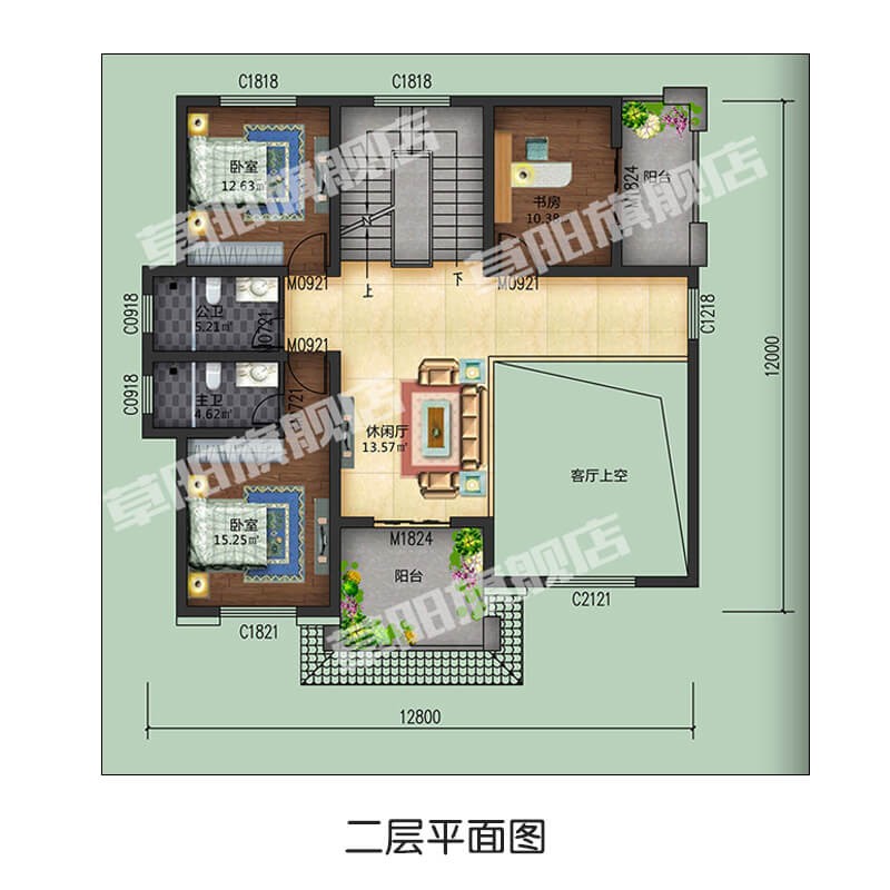 乡村别墅设计图纸农村别墅自建房效果图二三层新中式别墅设计图纸