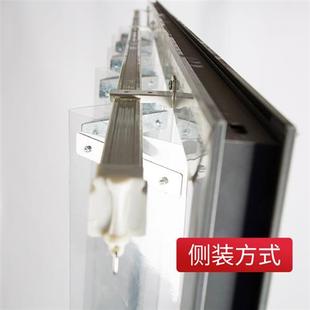 折叠推拉滑动空调门帘店铺商用防风挡冷气塑料防尘Z隔断窗围挡