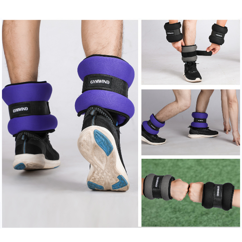 沙袋绑腿负重跑步训练学生健身运动沙袋负重训练装备绑手涤纶沙包