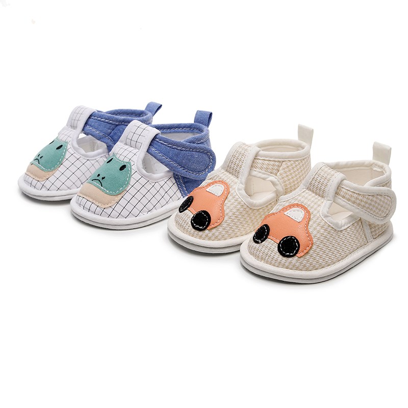 拉夏莉亚婴儿鞋子宝宝步前鞋防滑软底凉鞋学步男0-6-12月布鞋夏季