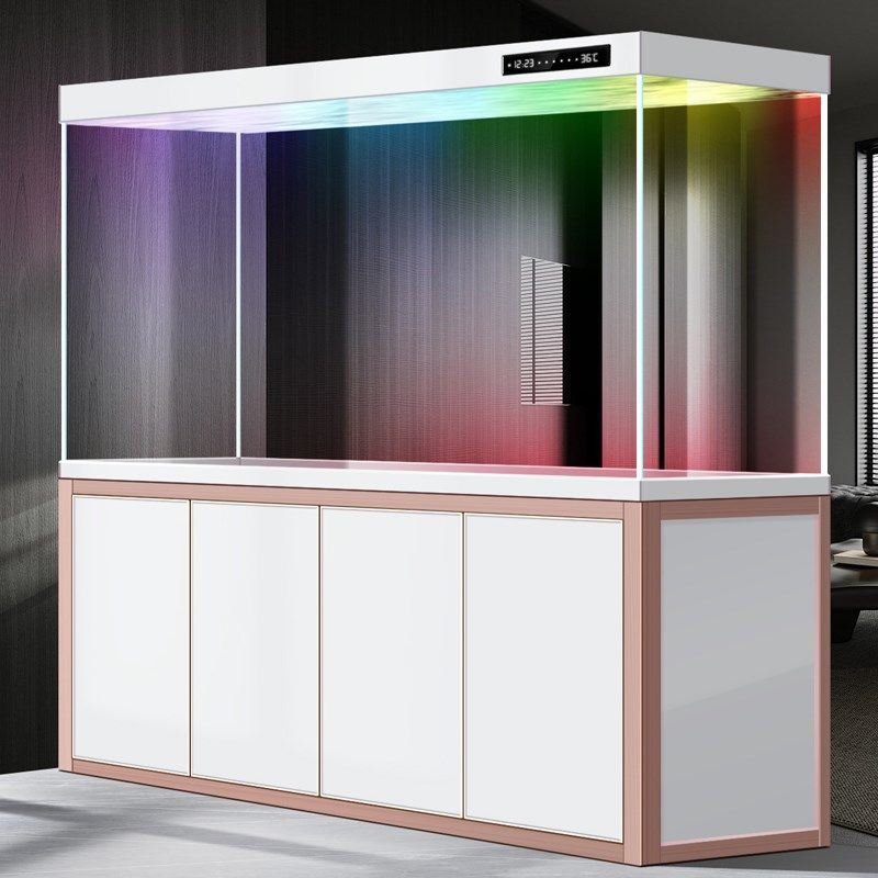 无管件鱼缸客厅2025新款专业级底滤无管道鱼箱专用高端大型龙鱼缸,宠物/宠物食品及用品,底柜/落地缸,淘宝优惠券,粉丝福利购,淘宝优惠卷