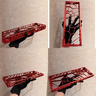 现货sora60镂空铝壳V2升级款GH60铝壳适配wooting,rakka,hm66