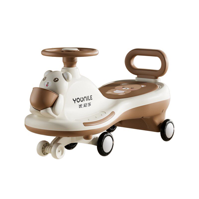 婴儿童扭扭车1一3一6岁防侧翻大人手推可坐宝宝小孩溜溜车摇摆车