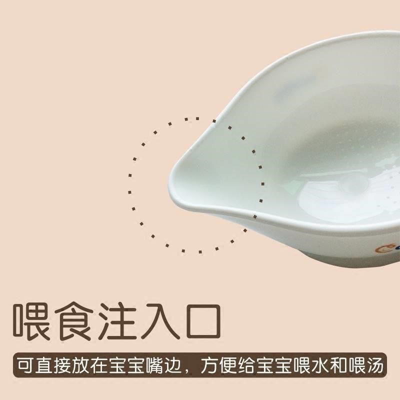 新生儿碗勺子套装婴儿硅胶和小勺宝宝碗勺小碗初生辅食碗喂水