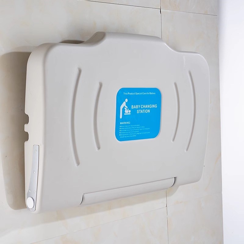 母婴室多功能护理台第三卫生间婴儿换尿布儿童壁挂可折叠浴室座椅